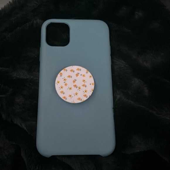 Light Navy MiCASE iphone 11/XR case (Price Negotiable) - Picture 1 of 4